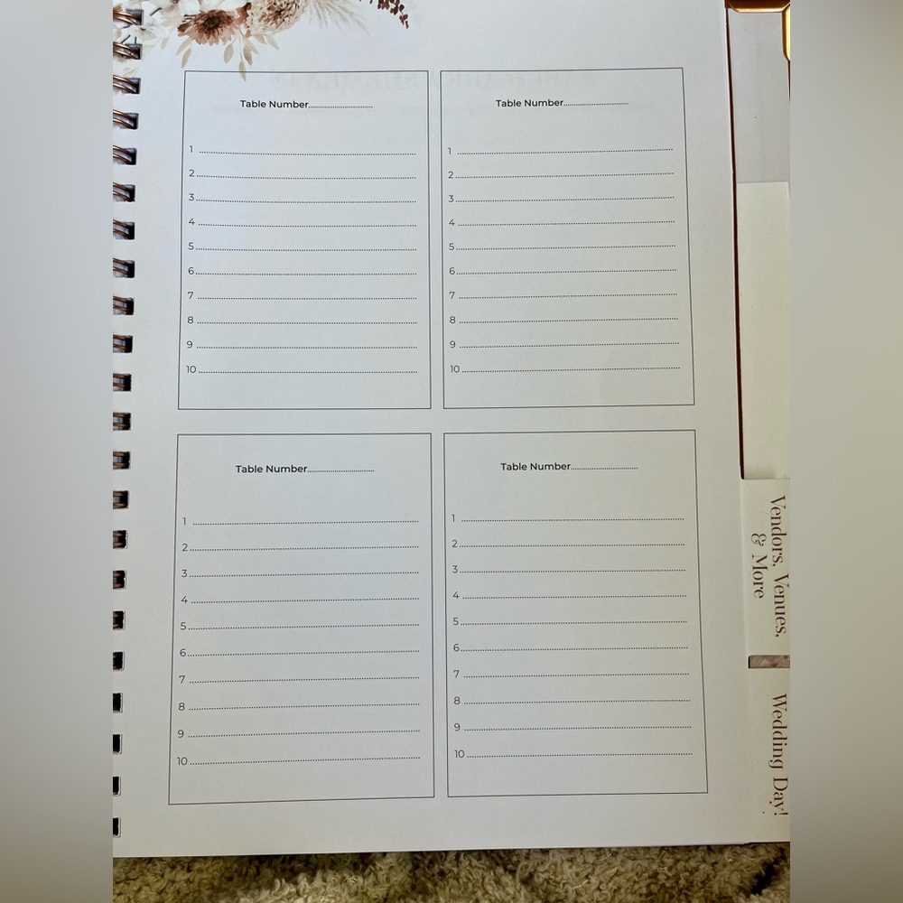 **Brand New** Wedding Planner (Hardcover) - Picture 10 of 15